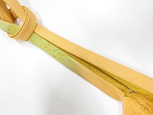 正絹　手組帯締め